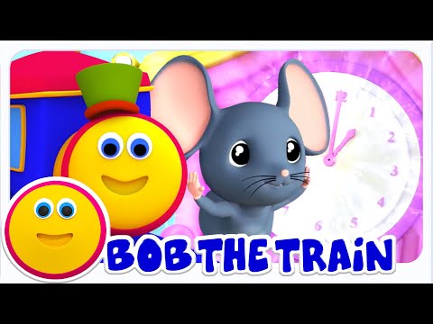 Bob El Tren Hickory Dickory Dock Canción Divertida para Niños Y Rimas