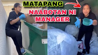 Dumpster diving Naabotan ni Manager sa Basurahan at nag Chismisan sila
