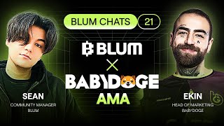 BABYDOGE Listing on Blum, the Future of Memecoins & Real Estate with Crypto | Blum Chats #21