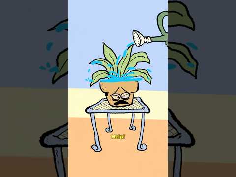 Plant Cop #animation #plants #comedyvideo #skit #funny