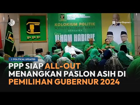 PPP Siap All Out Menangkan Pasangan Calon ASIH di Pilgub 2024 - Political Update JETV (21/9/24)