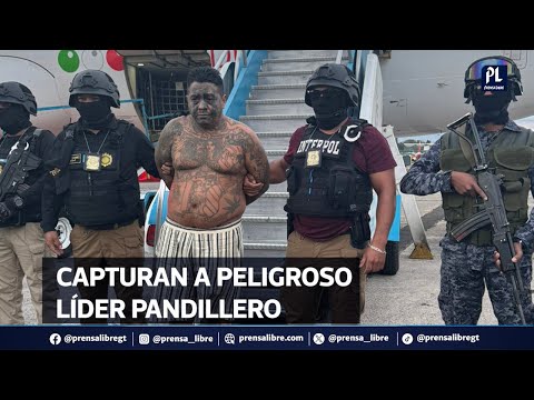 Trasladan a Guatemala a “El smoking”, un peligroso líder pandillero que se fugó de la cárcel