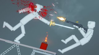 People Fight Each Other In People Playground