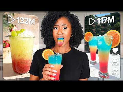 I Tested the MOST TRENDING TikTok Drink Recipes