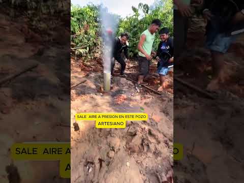 ¡ALERTA en los 100M! ⚠️Por qué sale AIRE COMPRIMIDO de un Pozo Profundo (Explicación Real) #shorts