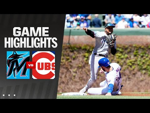 Marlins vs. Cubs Game Highlights (4/19/24) | MLB Highlights
