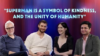 Superman's message to India | In Conversation with David Corenswet, Rachel Brosnahan & James Gunn