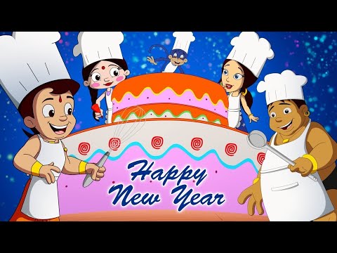 Chhota Bheem Says Happy New Year | Cartoons for Kids in Hindi | New Year Celebrations