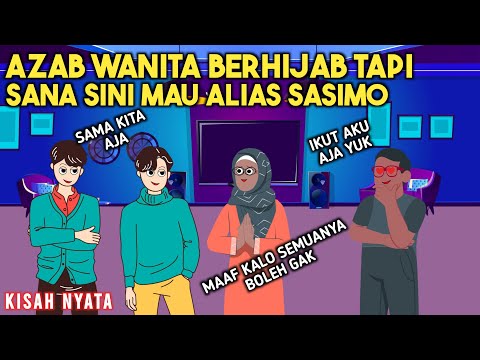 AZAB WANITA BERHIJAB TAPI SANA SINI MAU ALIAS SASIMO! | SINETRON KISAH NYATA