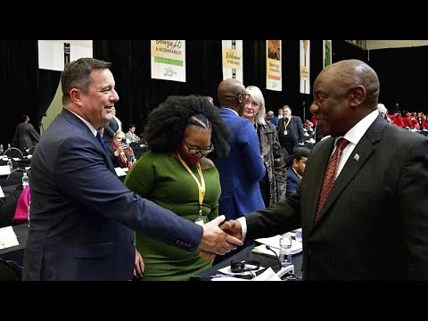 YouTube video thumbnail: South Africa: Year of Power Marred by new Scandal in Coalition Government