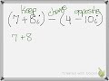 Understanding the 'Keep Change Opposite' Method