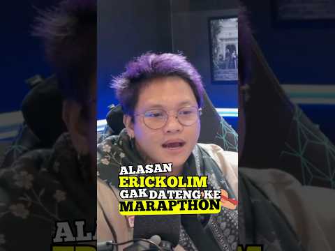 ALASAN GAK DATENG KE MARAPTHON #erickolim #kelasrik #staysoapers #weightlosston