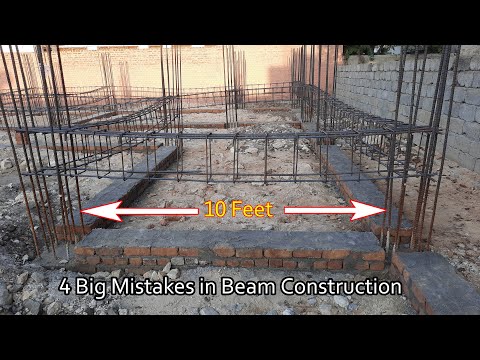 4 Big Mistakes in Beam Construction | Practical video |