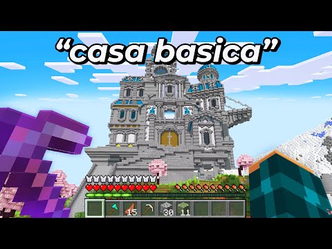 CONSTRUI UMA BASE SIMPLES NA NOVA SÉRIE MINECRAFT