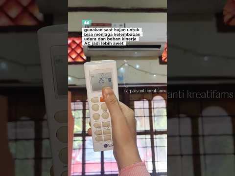 tips menggunakan ac pada saat hujan #tipsandtricks #lifehacks #viralvideo