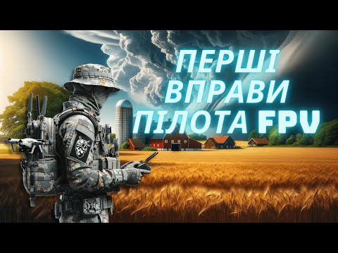 FPV. Перші вправи пілота пілота FPV