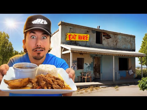 Eating at SKETCHY Restaurants For 24 Hours... (South Floirda)