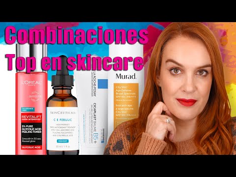 Ingredientes de skincare que combinan muy bien para piel madura.