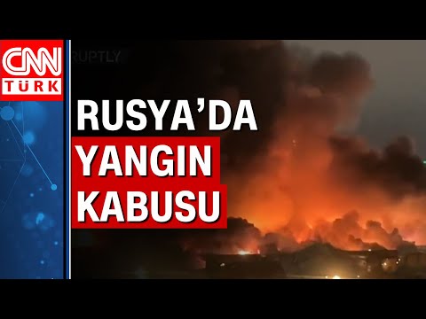 Rusya'da bir AVM'de yangın çıktı! 1 kişi hayatını kaybetti