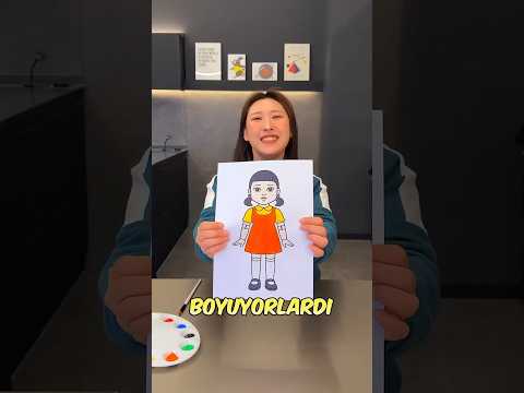 Squid Game Bebeği Boyama Oyunu! 🎨🦑