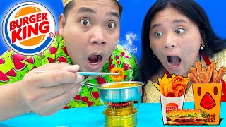 HOW TO MAKE THE WORLD’S SMALLEST MINIATURE BURGER KING