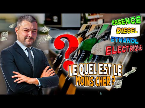 Le carburant moins cher en 2025⁉️Essence vs Diesel vs Éthanol vs Électrique⚡️