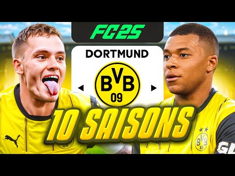 Ich habe Borussia Dortmund für 10 Saisons übernommen! 🏆🚀