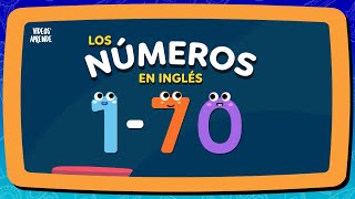 Los números en inglés 1 al 70 - Videos Aprende