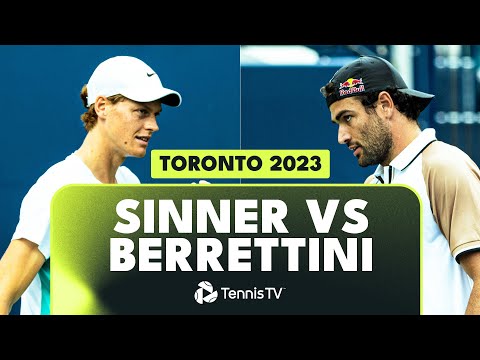 Jannik Sinner vs Matteo Berrettini Highlights | Toronto 2023