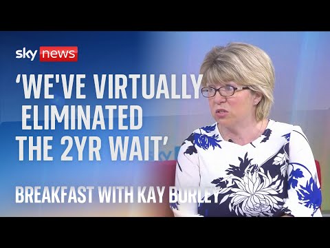 NHS at 75: 'Waiting lists will go up before they start to come down', says Health Minister