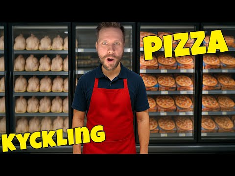 PIZZA & KYCKLING I VÅRA NYA FRYSDISKAR - SUPERMARKET SIMULATOR