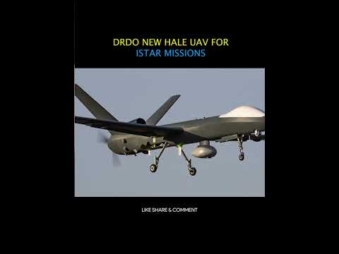 DRDO New HALE UAV for ISTAR Missions #drdo #drdo #shortsvideo