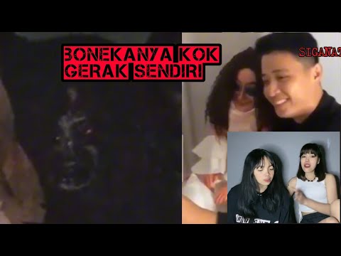 BONEKA ANABELLE DAN KUNTILANAK MERAH DIDALAM PENJARA || REACTION VIDEO PENAMPAKAN.