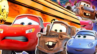 Lightning McQueen and Cruz Ramirez Race at Thunder Hollow | Cars 3 | Coffin Dance Song (COVER)
