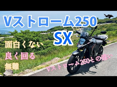 オールマイティー【Vストローム250SX】スズキの単気筒マルチパーパス