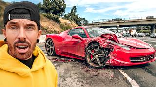 I BOUGHT THE CHEAPEST FERRARI 458 THEN ATTEMPTED TO REBUILD IT IN 7 DAYS