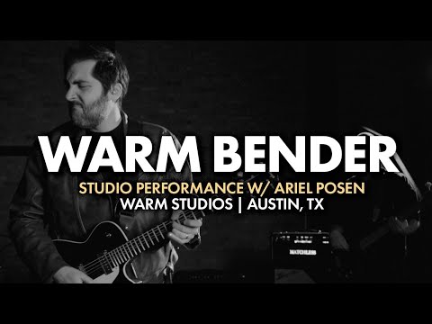 Guitar Performance w/ Ariel Posen at Warm Studios | Feat. Warm Bender -Tone Bender-style Fuzz