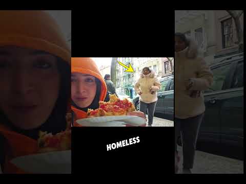 She wasn't Homeless Just Hungry 🤣