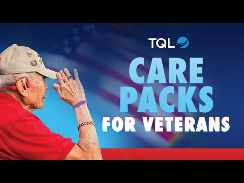 TQL employees create care packages for our VETS