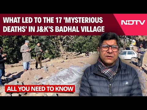J&K News | 17 'Mysterious' Deaths In J&K's Rajouri, 4 More Have Fallen Ill | NDTV 24x7 Live