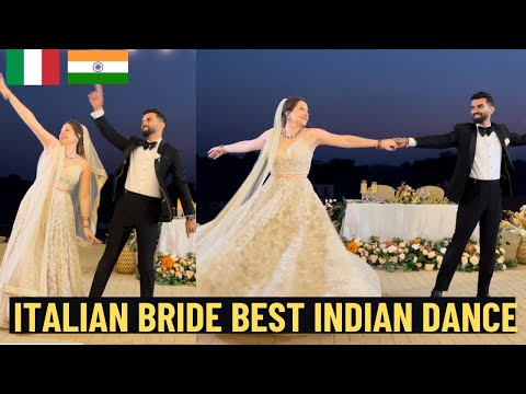 Indian Italian Best Wedding Dance Video || Bride & Groom Wedding Dance