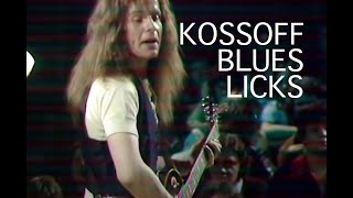 Blues Licks, Paul Kossoff Style, Pt.2