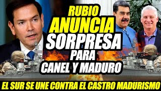 CUBA MARCO RUBIO UNE AL CARIBE KONTRA EL CASTRO MADURISMO