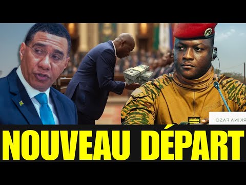 Excuses d'Andrew Holness à Traoré et $600 milliards d'indemnisation pour les dommages Burkina Faso