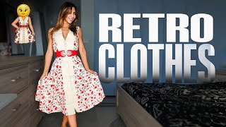 Vintage-Inspired Outfits That Take You Back | Retro Stage Try-On Haul