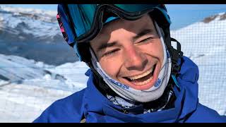 Lucas Snowboarding on the Martin Snowboards RKT 150