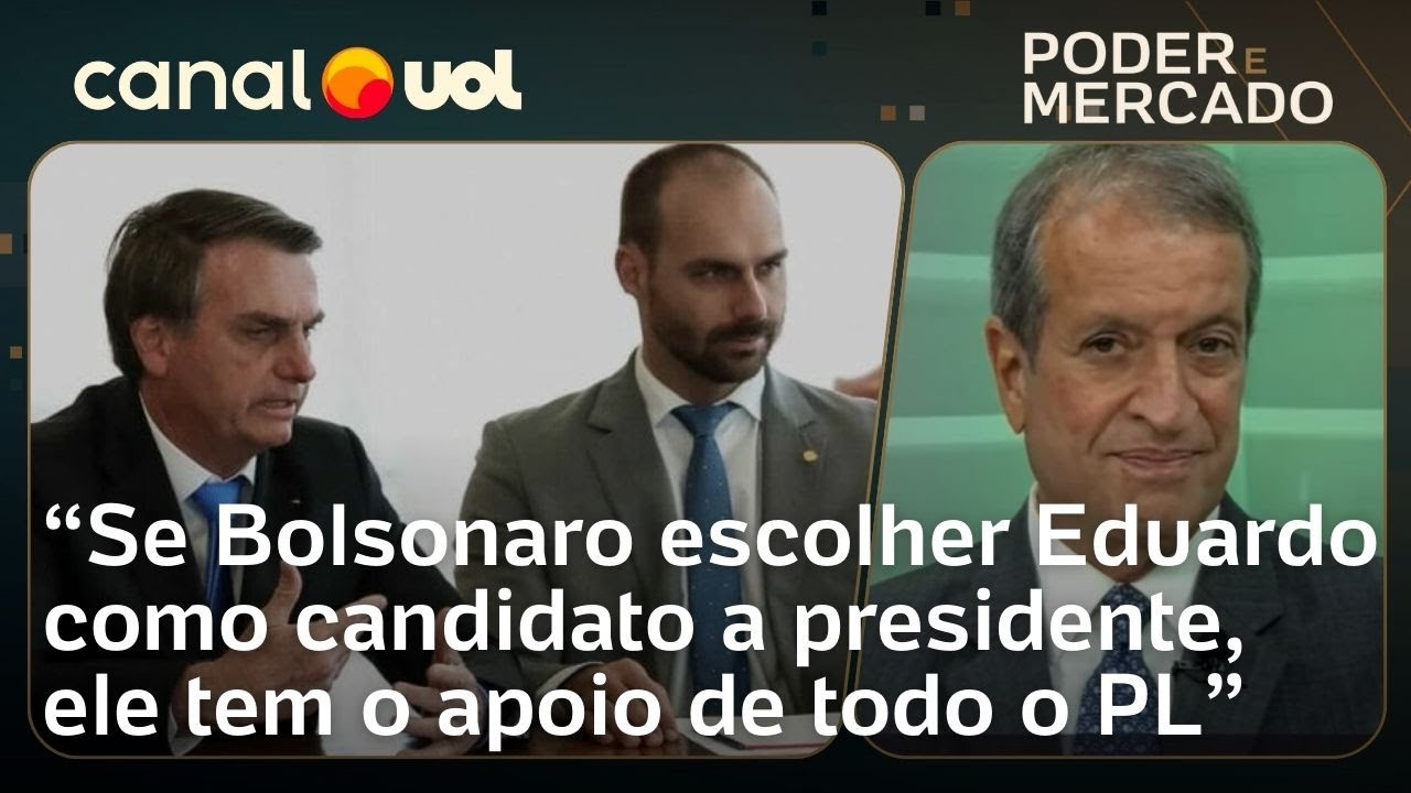 Valdemar Costa Neto: Se Bolsonaro escolher Eduardo como candidato à Presidência, ele tem apoio do PL