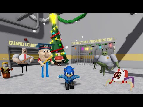 [SONIC 3] Speed Runs in SCARY OBBY #roblox BARRY NEW GAME! Epic School, Chopper Carnival