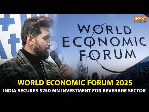 World Economic Forum 2025: Chirag Paswan Informs India Gains $250M Investment in Beverage Sector