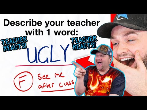 High School Teacher Reacts to the Funniest Test Answers Ever! | MoreAliA